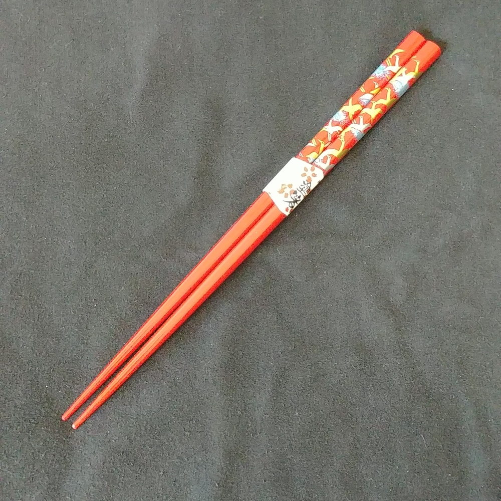 Red hair chopsticks